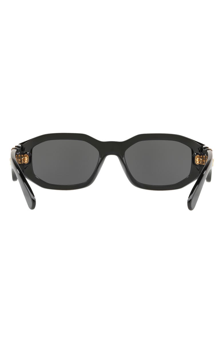 Versace 55mm Irregular Sunglasses, Alternate, color, 