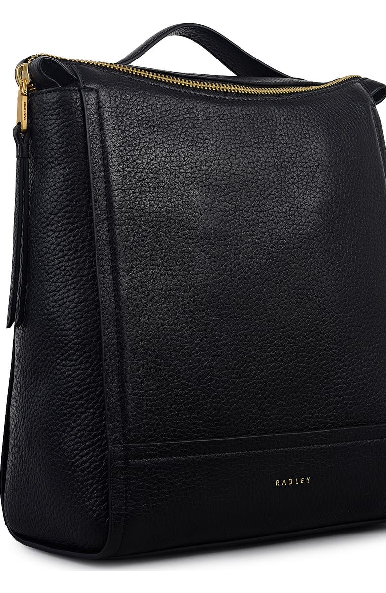 Radley Oak Street Small Ziptop Backpack, Alternate, color, Black