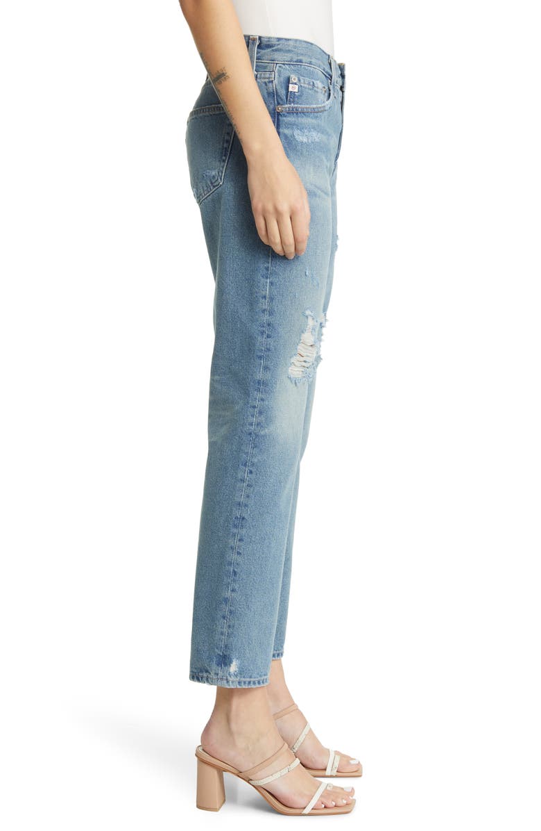 AG Ex-Boyfriend Flare Jeans, Alternate, color, 19 Years Reunion Destructed