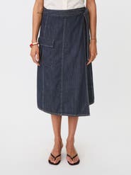 Masai Copenhagen MaSanchiana Mid-Rise Wrap Skirt