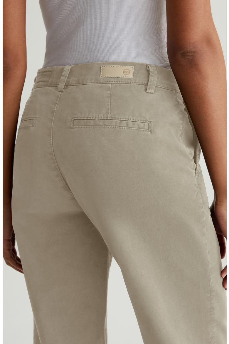 Caden Wide Leg Twill Pants, Alternate, color, SULFUR DRY DUST