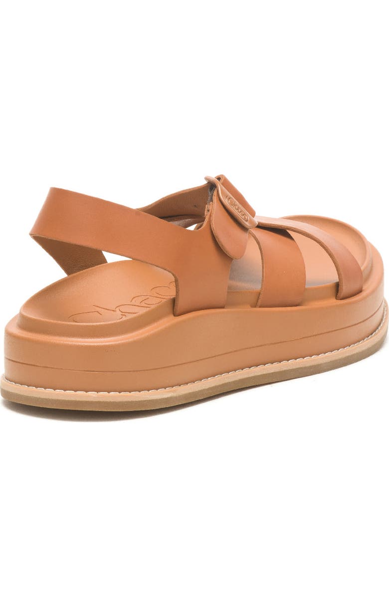 Chaco Townes Midform Sandal, Alternate, color, Cashew