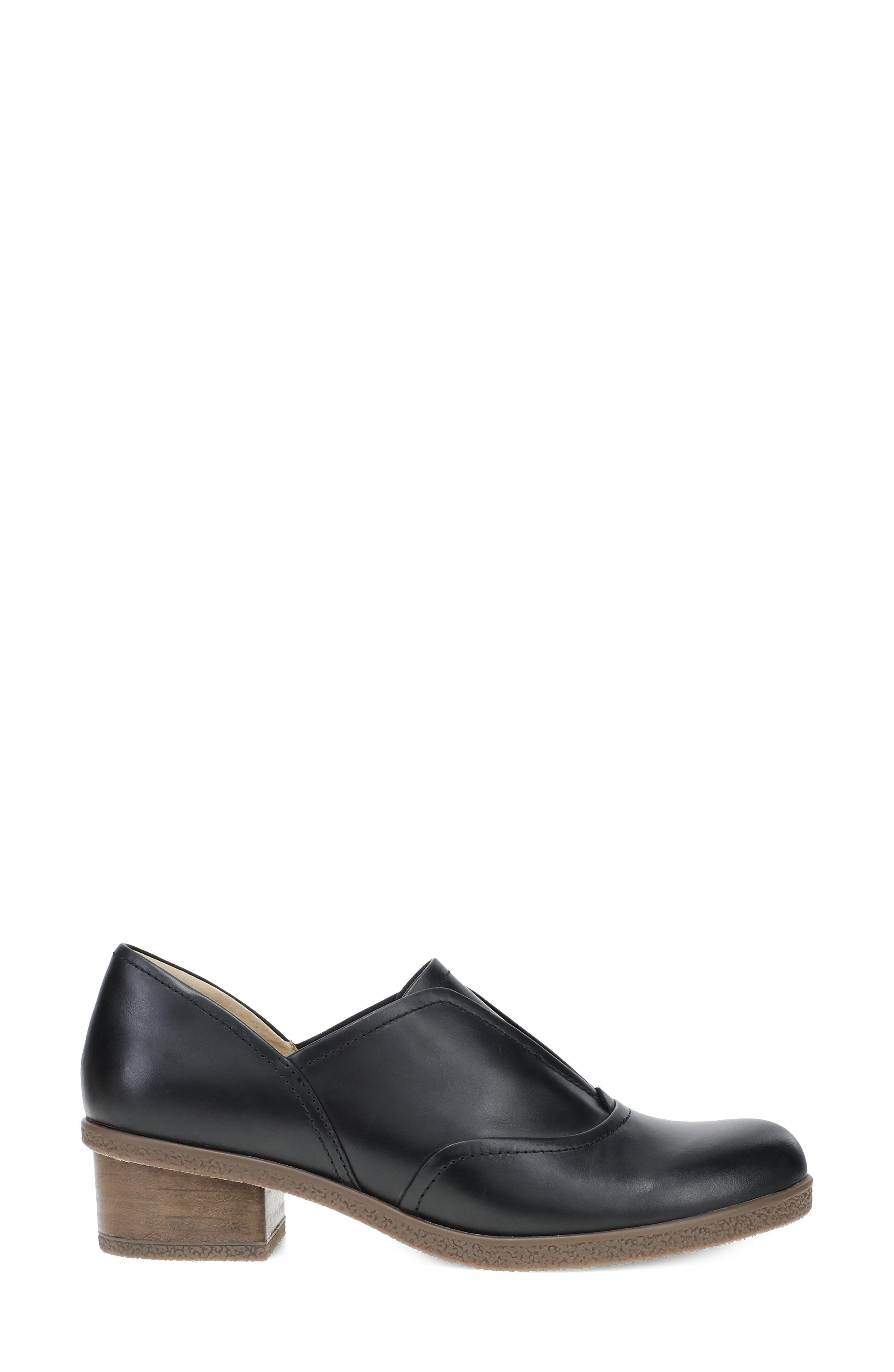 Dru Waterproof Oxford Platform Shoe, Alternate, color, BLACK WATERPROOF