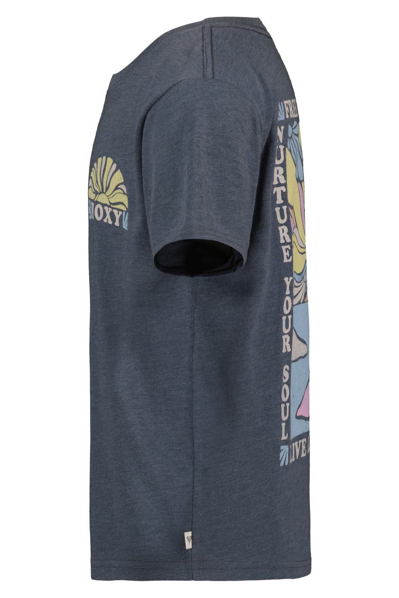 Kids' Free Your Mind Graphic T-Shirt, Alternate, color, VINTAGE INDIGO HEATHER