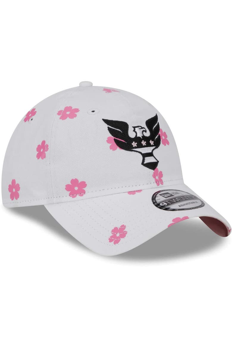 Men's New Era White D.C. United 2024 Jersey Hook 9TWENTY Adjustable Hat, Alternate, color, White