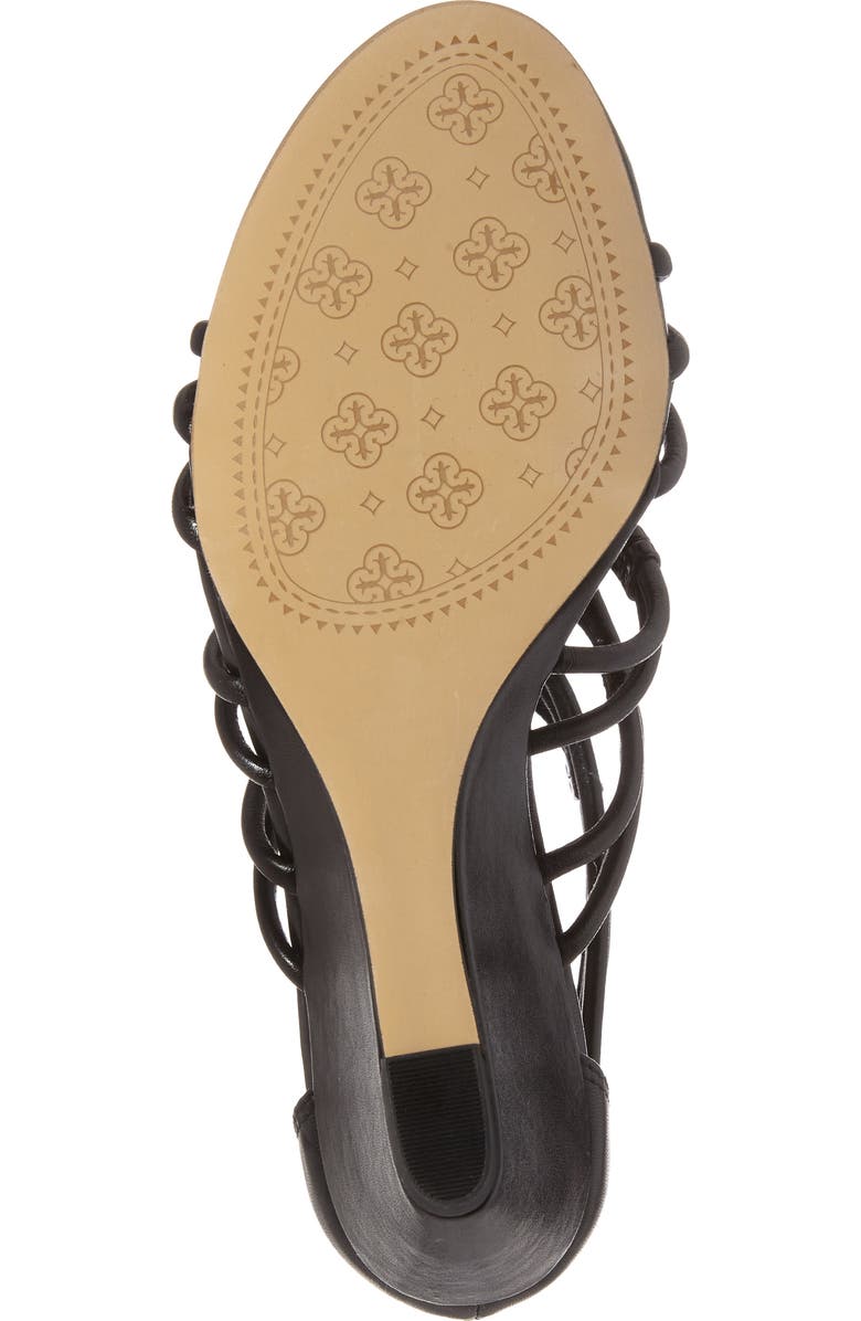 Isolá Floral Strappy Wedge Sandal, Alternate, color,