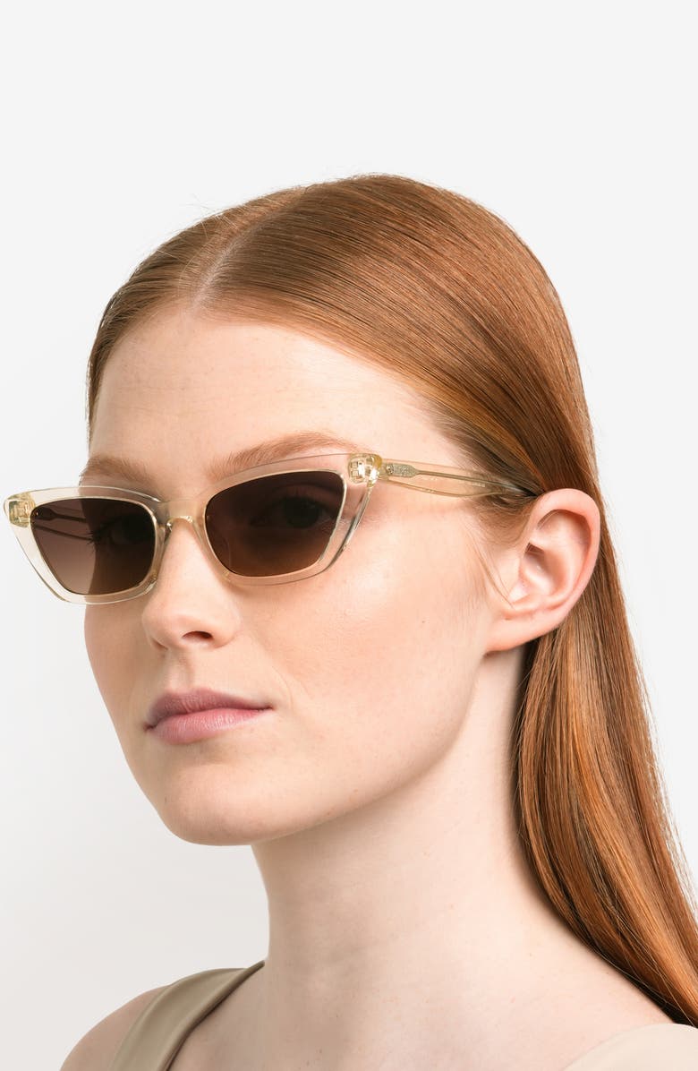 Kate Spade New York genell 52mm cat eye sunglasses, Alternate, color,