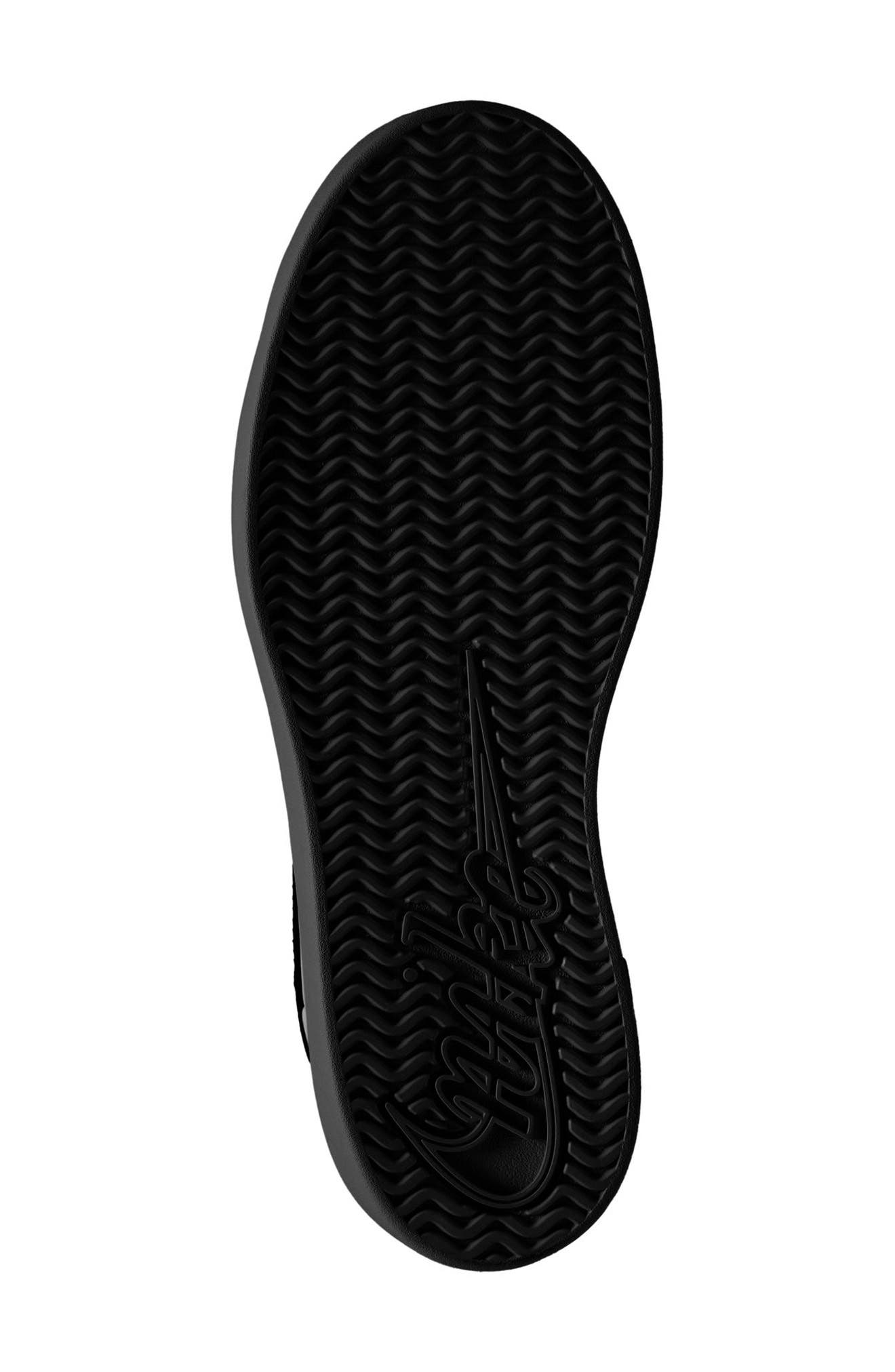 Court Heritage Low Top Sneaker, Alternate, color, BLACK/ ANTHRACITE