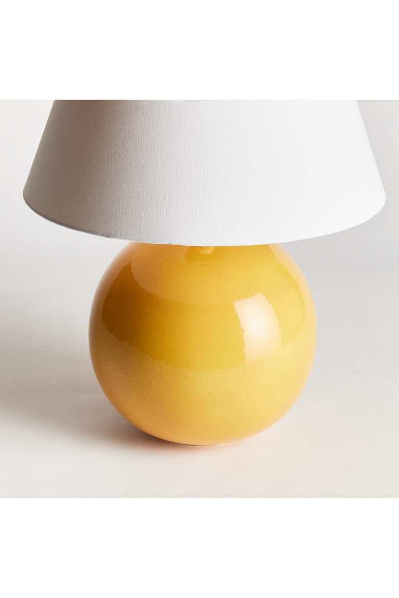 Bellamy Ceramic Table Lamp, Alternate, color, Yellow