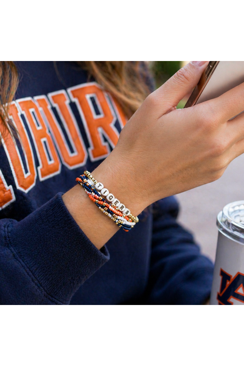 Auburn Lucky 7 Bracelet Set, Alternate, color, Yellow Gold