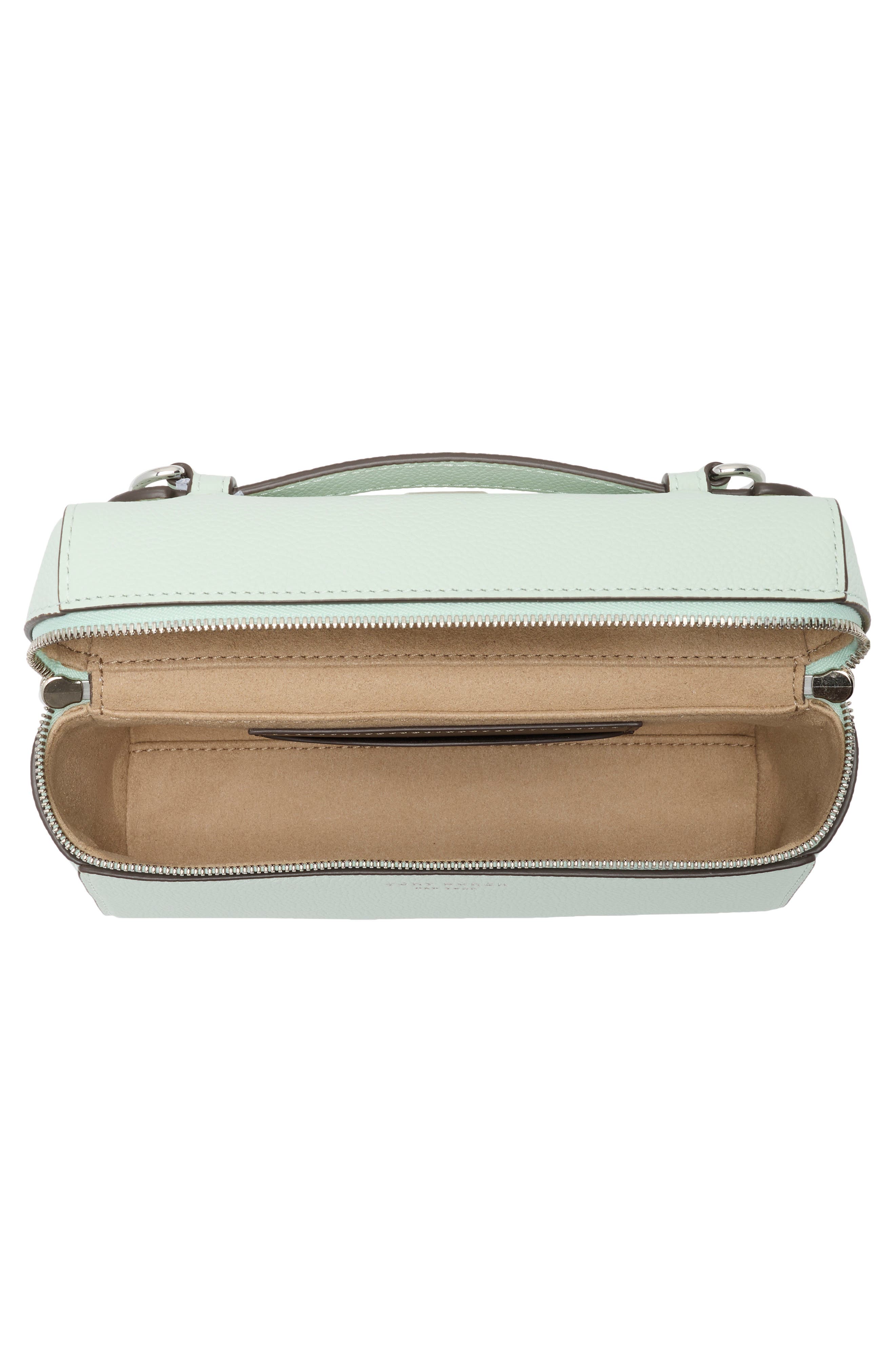 Romy Slim Top Handle Bag, Alternate, color, LIGHT GREEN