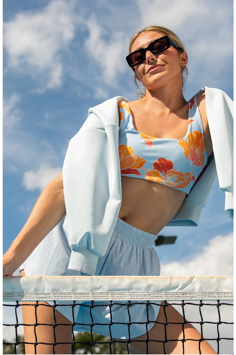 Cloudset Lounge Half Zip Top, Alternate, color, DRIFT
