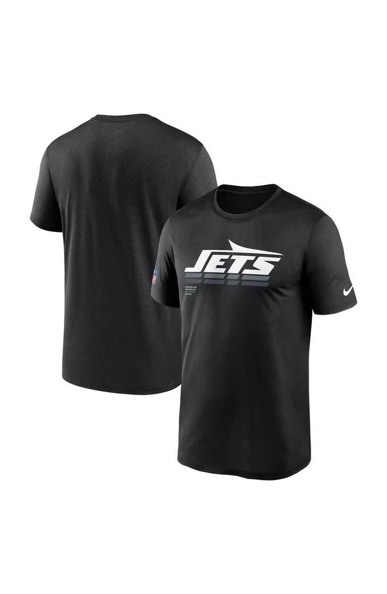 Nike Men's Nike Black New York Jets Sideline Legend Performance T-Shirt, Main, color, Black