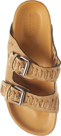 Isabel Marant Lennyo Suede Slide Sandal (Women) | Nordstrom