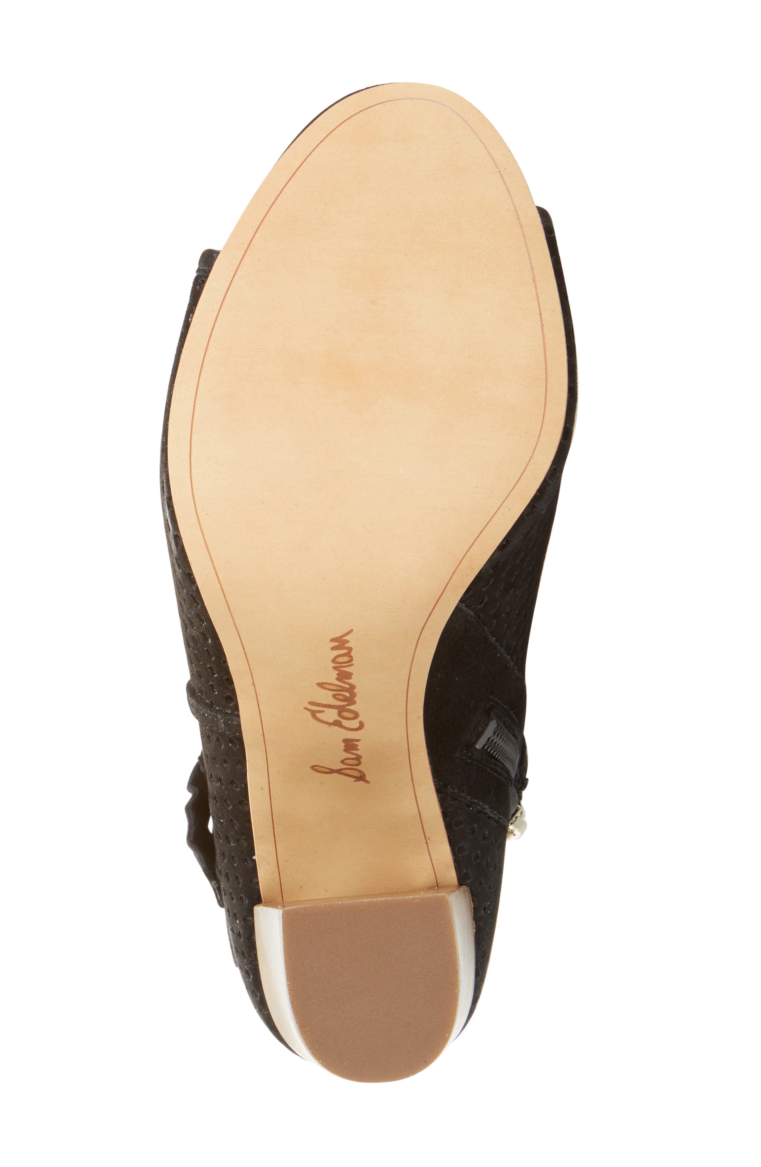 Sam Edelman Ellery Open Toe Bootie, Alternate, color, 