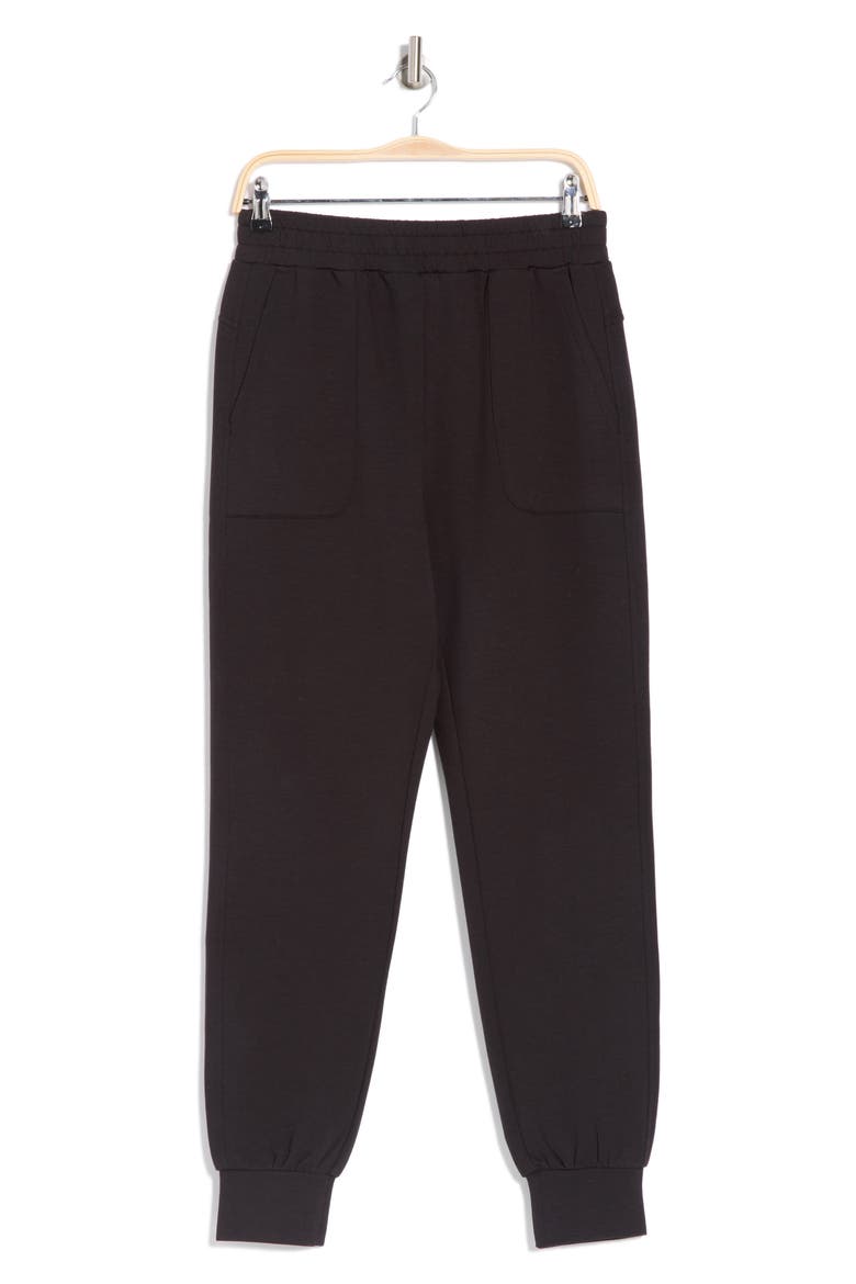 Cozy Knit Joggers, Alternate, color, BLACK