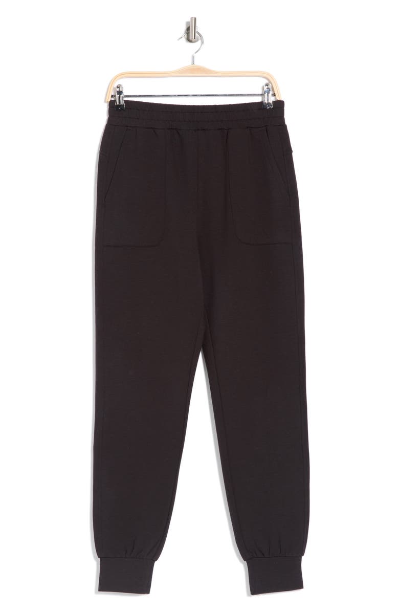 Z by Zella Cozy Knit Joggers, Alternate, color, Black