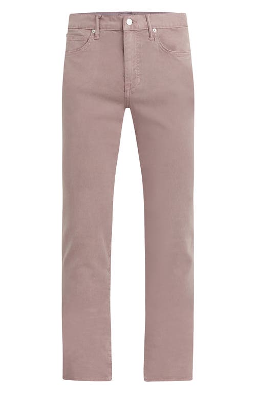 Joe's The Brixton Twill Chinos In Purple