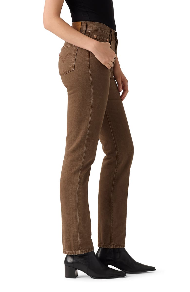 Levi's 501<sup>®</sup> High Waist Straight Leg Jeans, Alternate, color, Lariat Luck