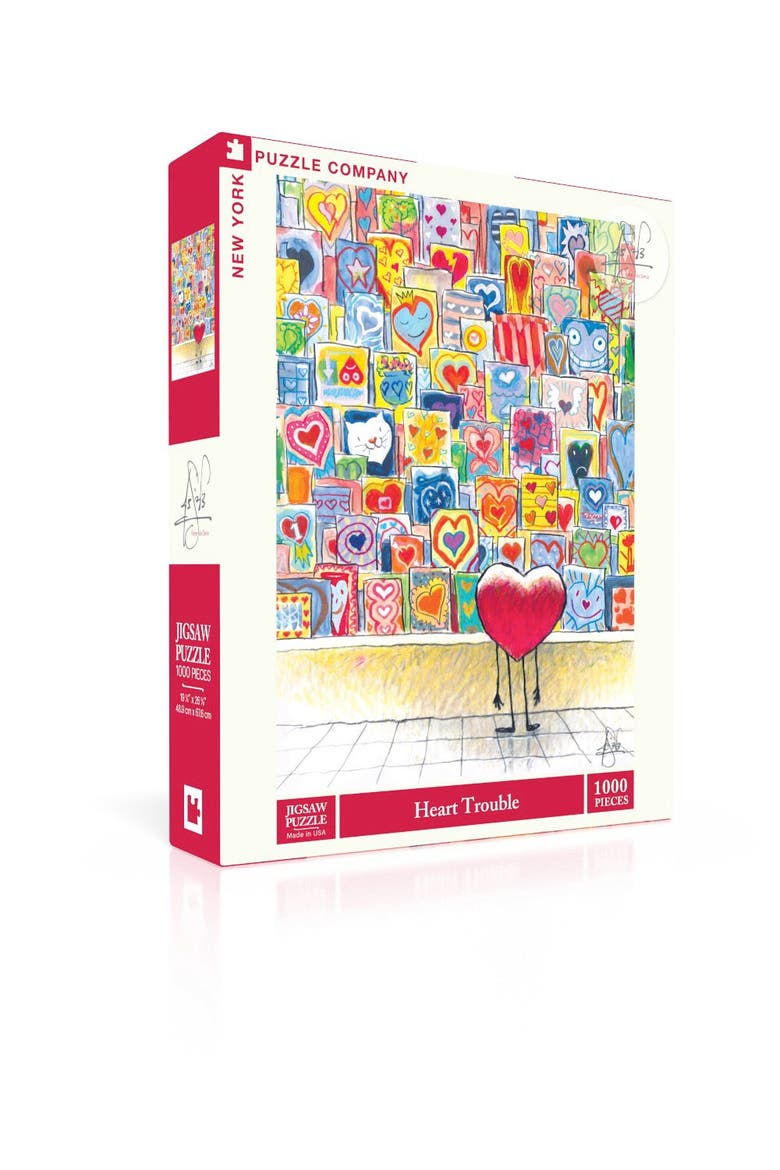 Heart Trouble 1000 Piece Puzzle, Main, color, No Color
