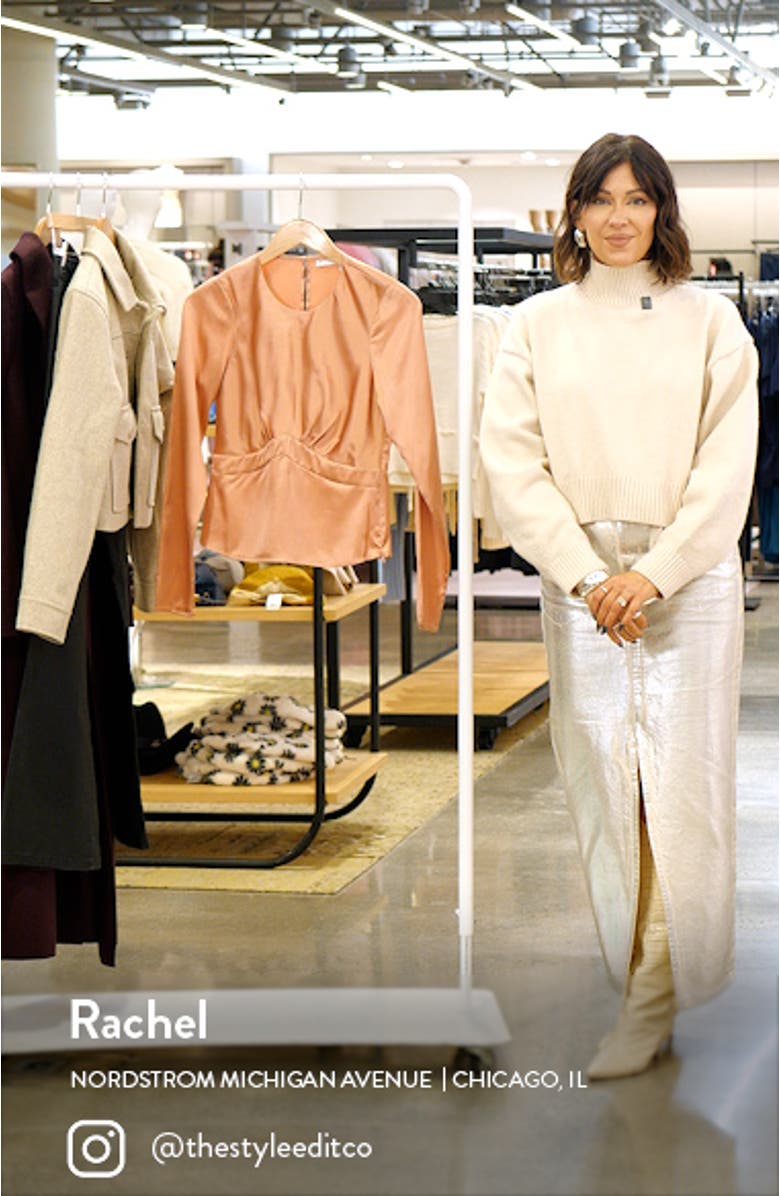 Satin Tea Shirt, sales video thumbnail