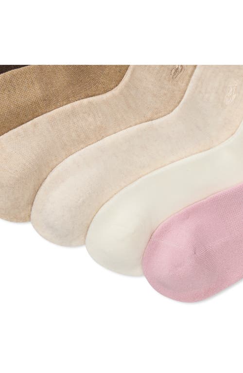 Polo Ralph Lauren 6-pack Ankle Socks In Multi