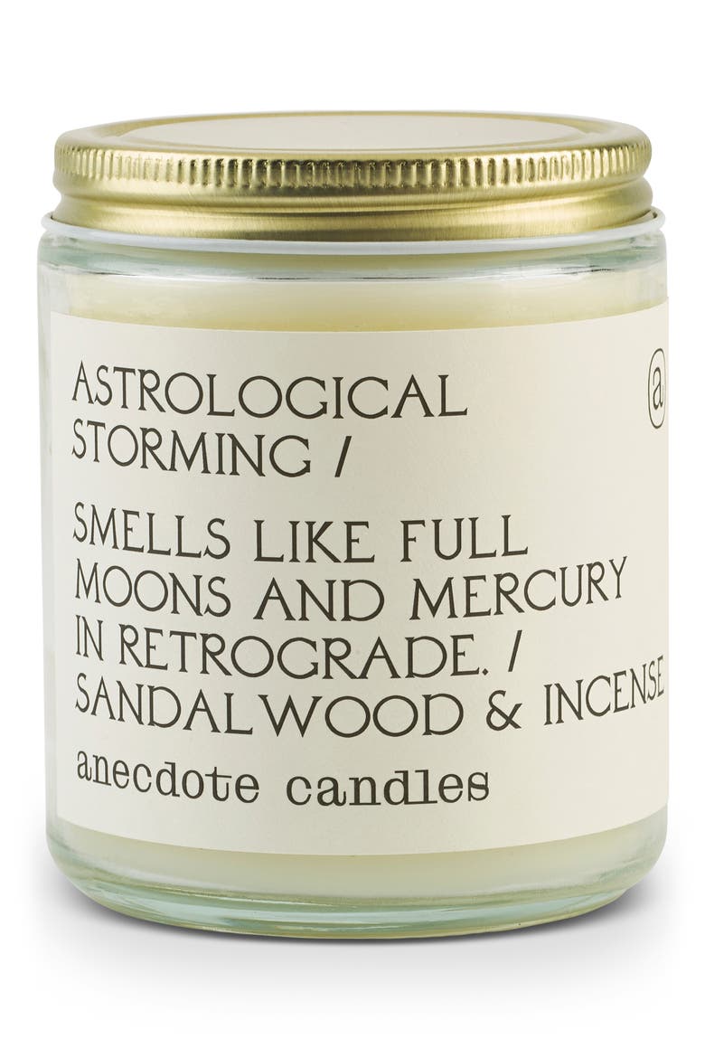 Astrological Storming Candle, Main, color, CREAM