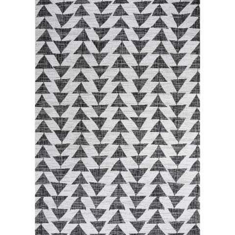 Andratx Modern  Geometric Indoor/Outdoor Area Rug
