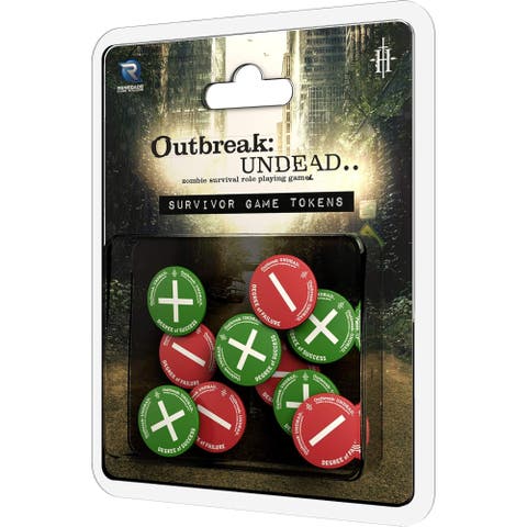 Outbreak Undead 2nd Edition Survivor's Tokens