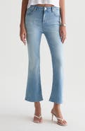 AG Farrah Mid Rise Crop Bootcut Jeans