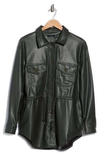 Rdi Faux Leather Jacket In Black