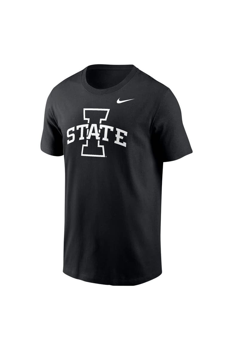 Men's Nike Black Iowa State Cyclones Logo T-Shirt, Alternate, color, Black