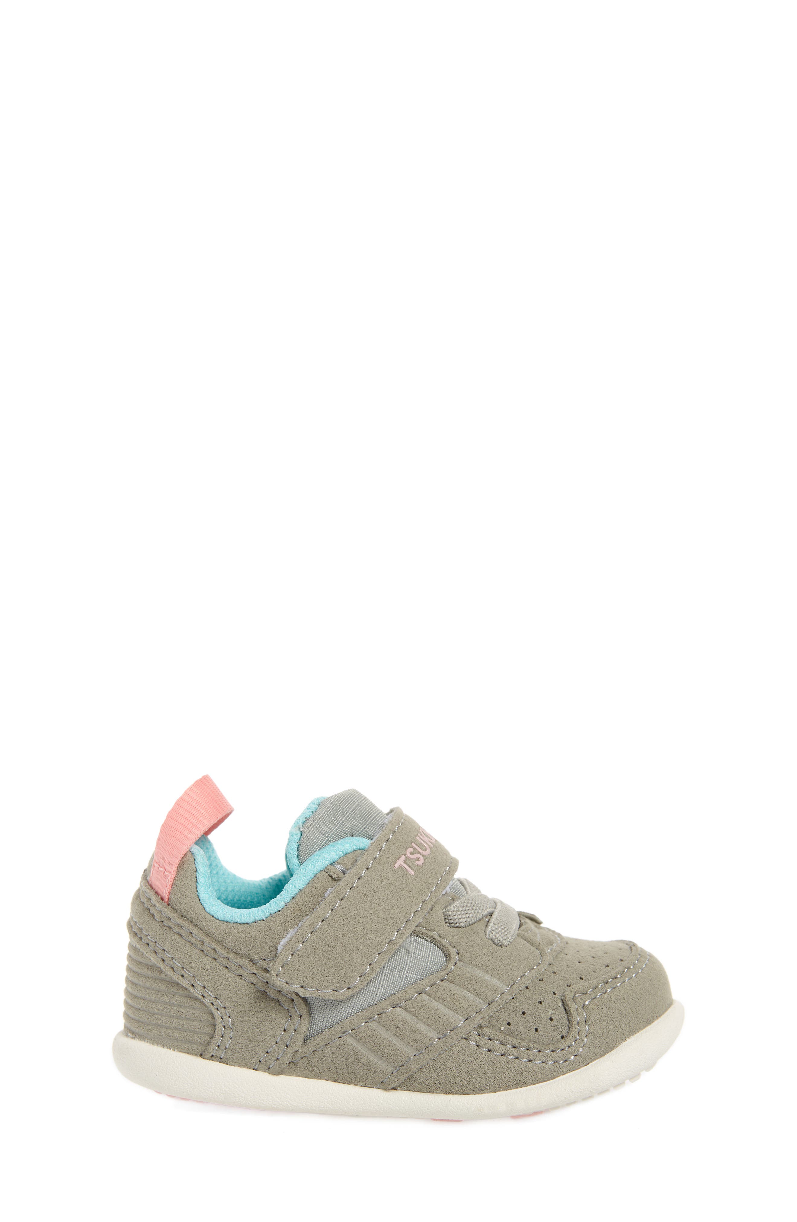 Tsukihoshi Racer Washable Sneaker, Alternate, color, Gray/ Pink