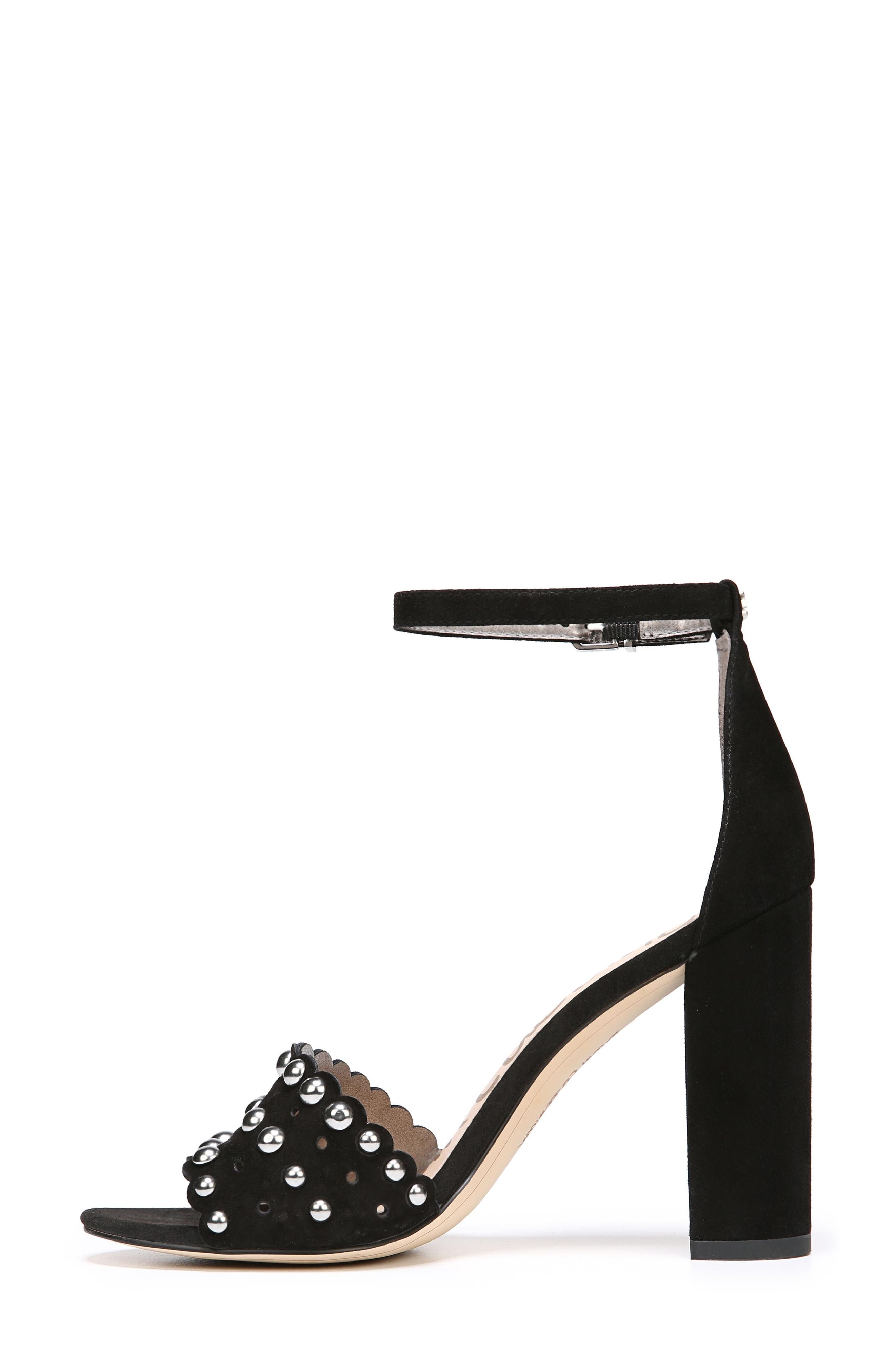 Sam Edelman Yaria Studded Block Heel Sandal, Alternate, color, 