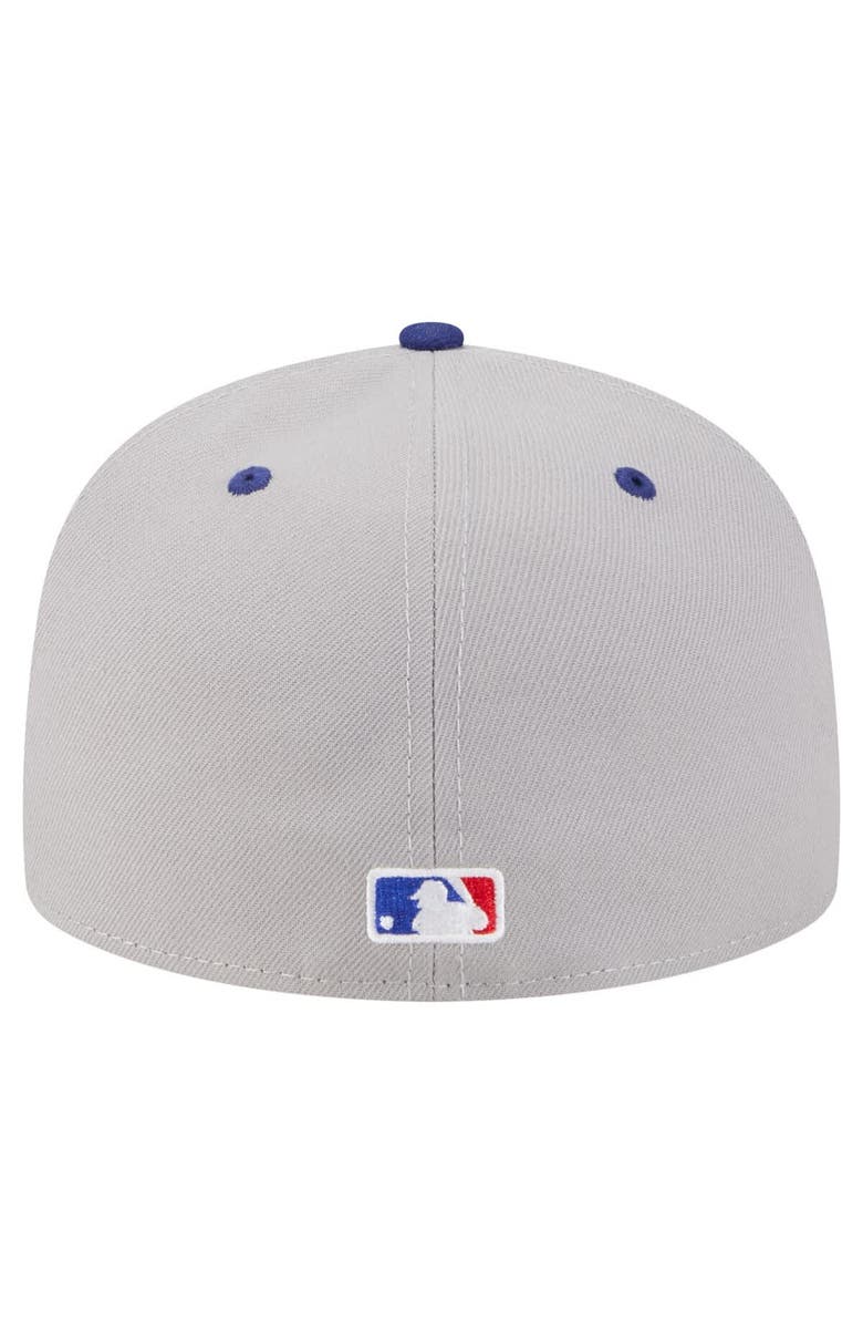 New Era Men's New Era Shohei Ohtani Gray Los Angeles Dodgers 59FIFTY Fitted Hat, Alternate, color, 