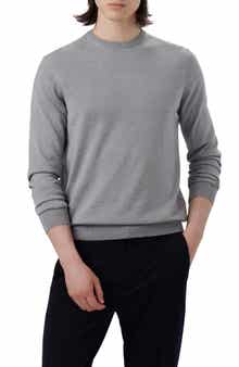 Bugatchi Merino Wool Crewneck Sweater