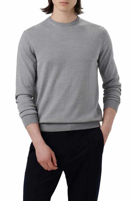Bugatchi Merino Wool Crewneck Sweater