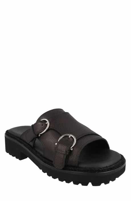 Double Strap Slide Sandal