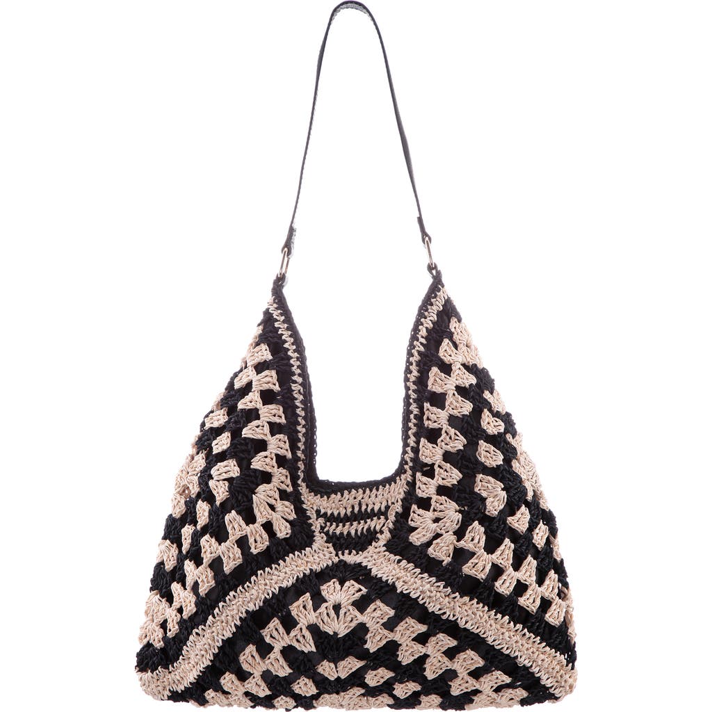 Nina Zeneya Woven Shoulder Bag