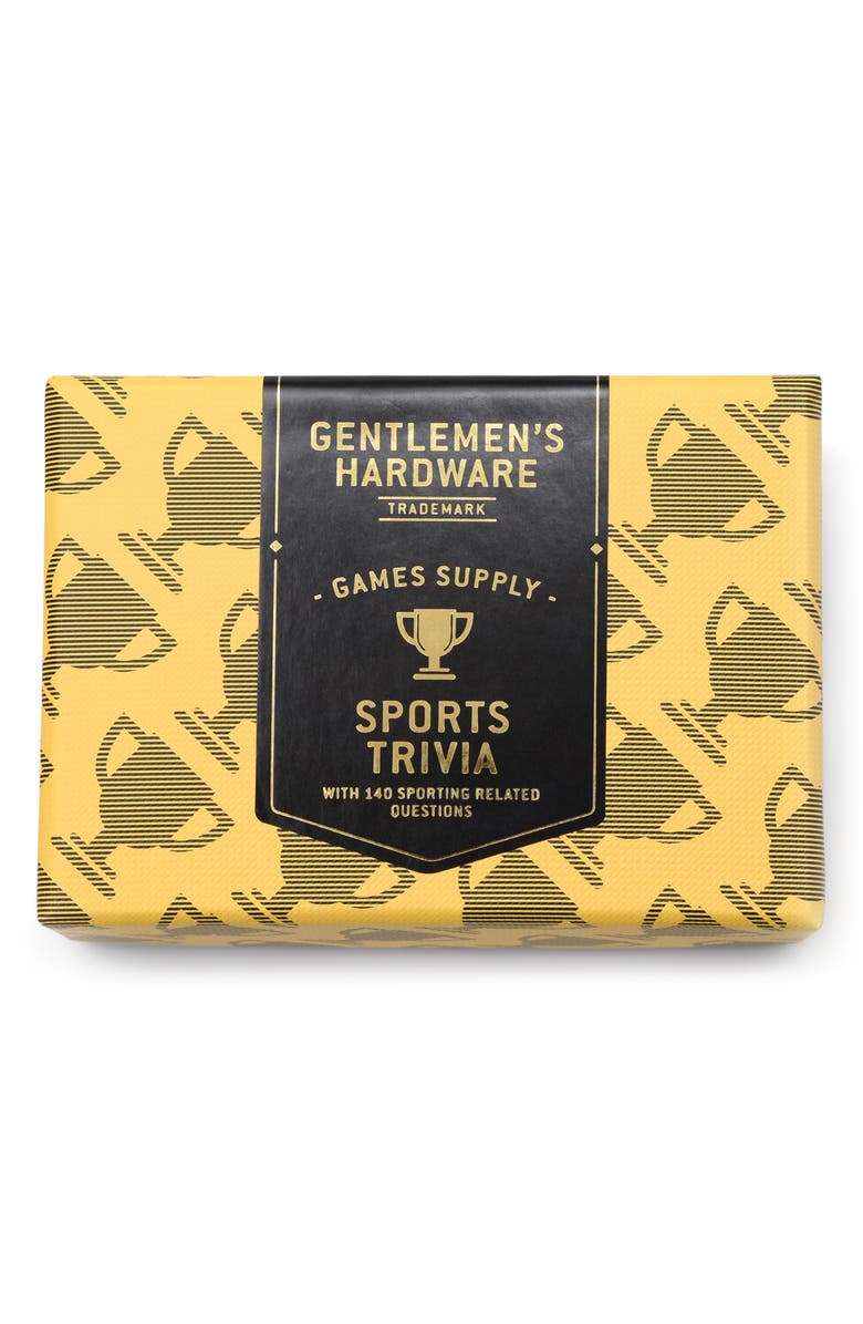 Gentlemen's Hardware Sports Trivia Game, Main, color,