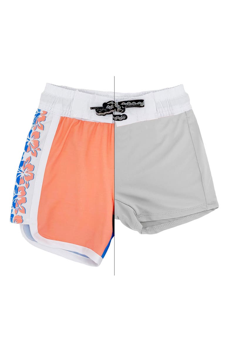 Feather 4 Arrow Noosa Board Shorts, Alternate, color, Papaya