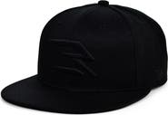 3BRAND BY RUSSELL WILSON Men's Black/Black 3BRAND by Russell Wilson Fashion Snapback Adjustable Hat