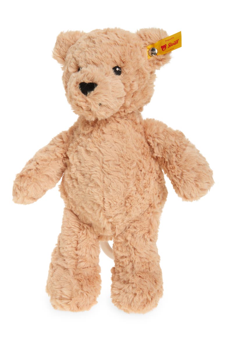 Jimmy Teddy Bear Musical Stuffed Animal, Main, color, LIGHT BROWN