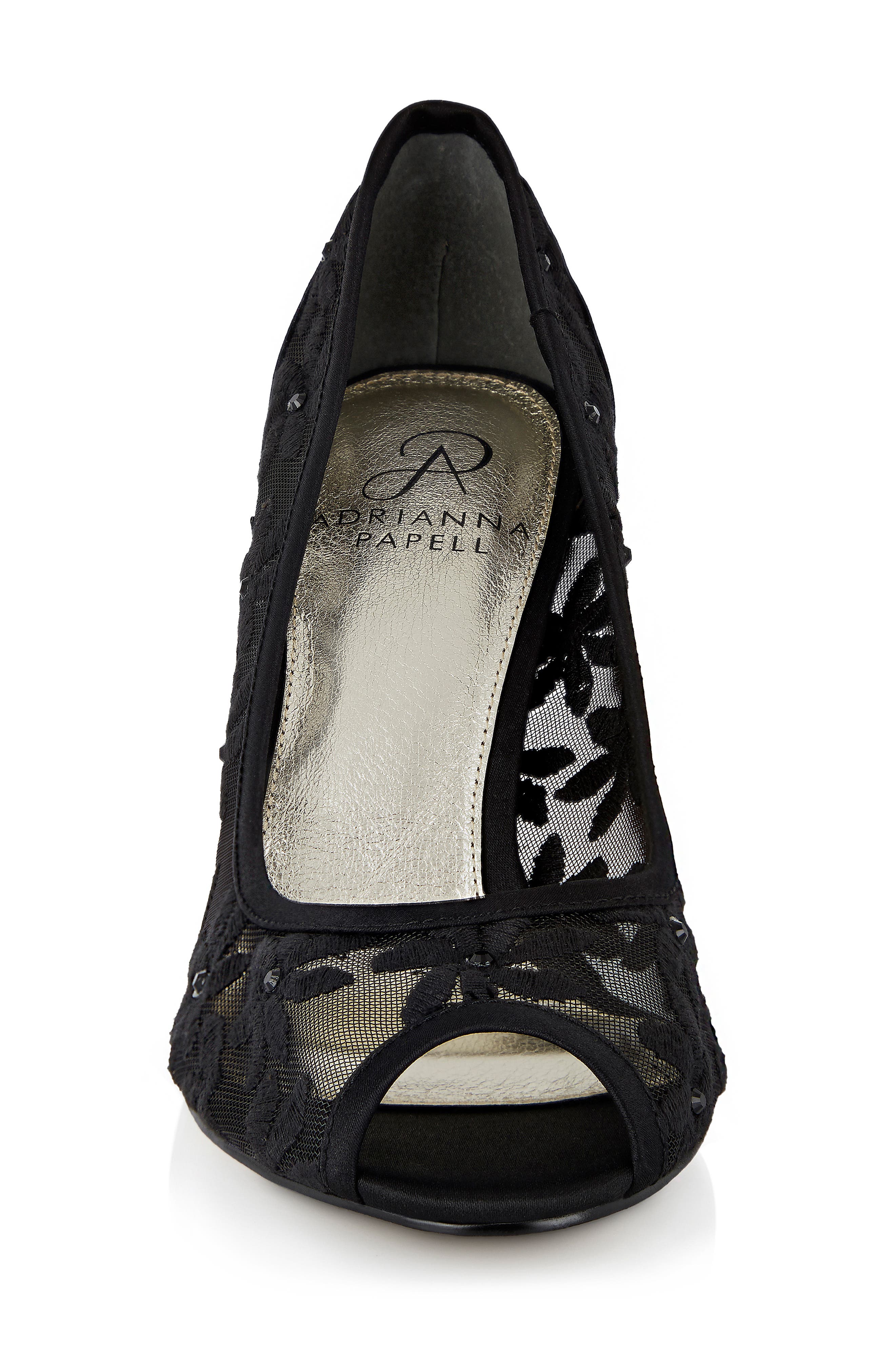 Adrianna Papell Frances Peep Toe Pump, Alternate, color, 