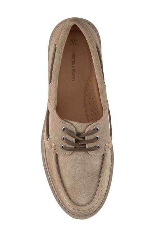 Johnston & Murphy Emmalynn Boat Shoe In Brown