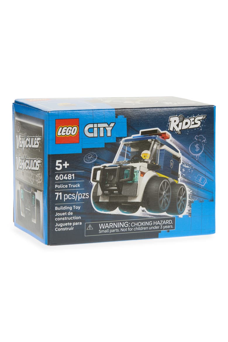 5+ City Rides Police Truck - 60481, Main, color, MULTI