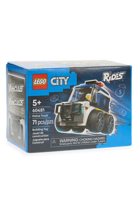 5+ City Rides Police Truck - 60481