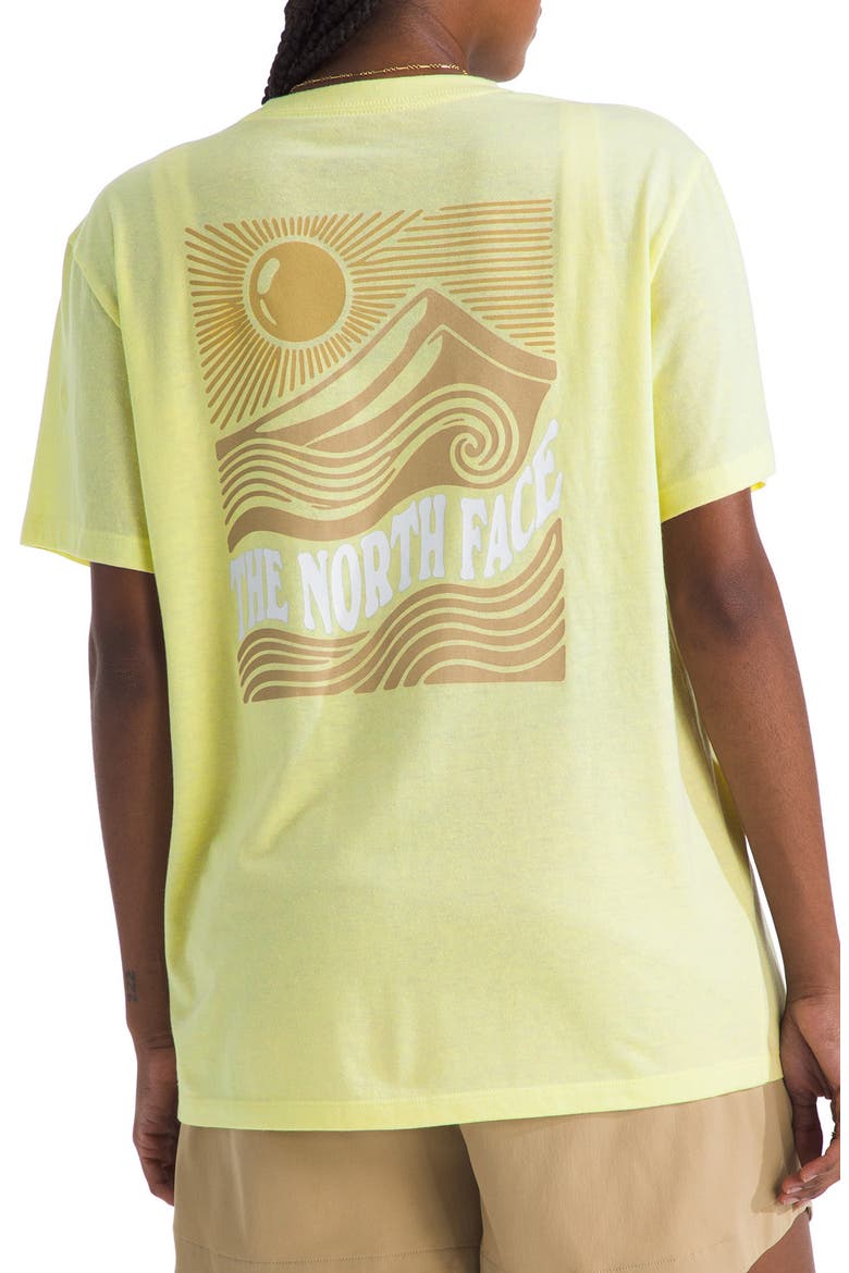 Mountain Escape Graphic T-Shirt, Alternate, color, LEMON MIST WHITE HEATHER