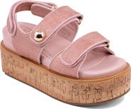 SHUSHOP Lucille Platform Sandal