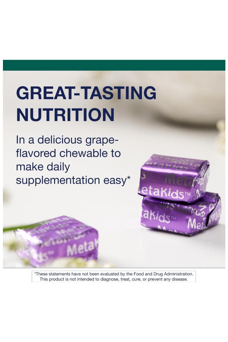 MetaKids Complete Multivitamin Soft Chews, Alternate, color, None
